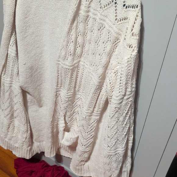 Forever 21 Ivory Knit Cardigan - Picture 5 of 5